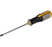 Cacciavite Roughneck Pozi® - Punta magnetica, lama in acciaio S2 Pozidriv e impugnatura morbida - PZ2 x 125 mm