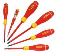Cacciavite Stanley 0-65-441 FatMax Set 6 pezzi isolati manico ergonomico