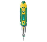Cacciavite tester del circuito, penna di prova elettrica con allarme sonoro e luce, cacciavite 12-250 V, rilevatore di corrente per elettricisti domestici