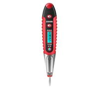 Cacciavite Tester Di Tensione - Penna Di Test Circuito, Tester Di Tensione Per Determinare Linee Di Tensione Con Illuminazione Aggiuntiva Tester Di Tensione 12-250 V Per Il Rilevamento Di Circo