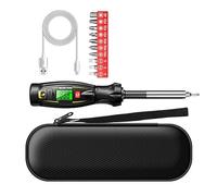 Cacciavite tester elettrico con display digitale con 11 punte intercambiabili, adatto per uso professionale domestico e industriale, nessuno potenziale tester