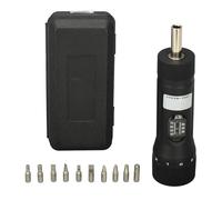 Cacciavite Torsione Regolabile 10-70 in-lb, 1/4 Pollice, Alluminio Nylon, 16 Bit Cacciavite Piccolo Inserto Set Cacciaviti - Allarme Sonoro, Lineare, Interfaccia Magnetica, Uso