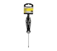 Cacciavite Torx Acciaio S2 Manico TPR Bimateriale. Misura T06 x Ø 3,0 x 75 mm.