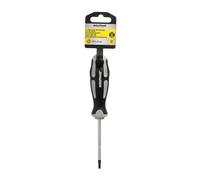 Cacciavite Torx Inviolabile Acciaio S2 Manico TPR Bimateriale. Misura T20 x Ø 5,0 x 75 mm.
