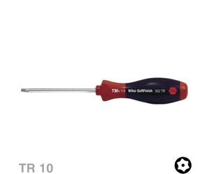 Cacciavite Torx® Tr10 X 80Mm Wiha 01300 362Tr Softfinish®