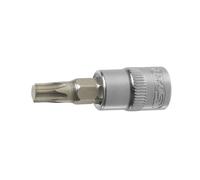 KS Tools 922.1479 - Chiave a bussola cacciavite TORX® 1/4", L.37 mm T10, gamma ULTIMATE®, in cromo vanadio, finitura cromata satinata