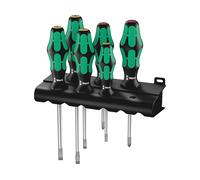 CACCIAVITE WERA SET 334/6 Kraftform - impugnatura ergonomica Kraftform Plus, 6 pezzi