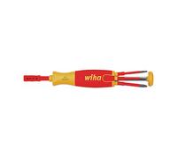 Wiha Cacciavite 38611 LiftUp electric con caricatore di bit Rosso/Giallo