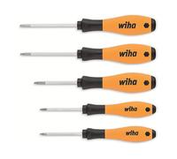 CACCIAVITE WIHA SET 362ESD K5 - acciaio, 5 pezzi, impugnatura ESD ergonomica, elettronica