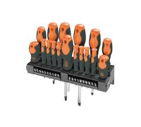 Valex - 1463898 - Cacciaviti - con portainserto e bits - misure assortite - Valex - conf. 37 pezzi - 101872 - Conf. da 1 Pz. - 1463898