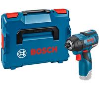 Cacciaviti elettrici e avvitatori a impulsi BOSCH BOSCH PROFESSIONAL Avvitatore a impulsi a batteria 12V GDR 12V-110 solo Click & Go, L-BOXX