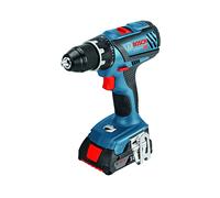 Cacciaviti elettrici e avvitatori a impulsi BOSCH BOSCH Trapano avvitatore a batteria 18V GSR 18V-28, 2 x 2,0 Ah, in una valigetta a L.