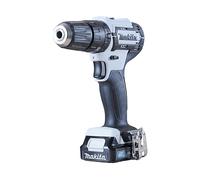 Makita Trapano avvitatore a percussione a batteria, bianco, 12 V max, 2,910 kg