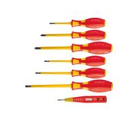 VALEX CACCIAVITI ISOLATI 1000V CON CERCAFASE SERIE 7 PEZZI CRV 1463639