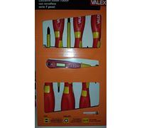 SET DA ELETTRICISTA 7 PEZZI CACCIAVITE MANICO ISOLATO PROTEZ.1000V + CERCAFASE