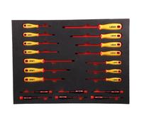 Cacciaviti Isolati Laser In Incastro In Schiuma Piatto Torx Phillips Etc 8486