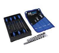 Cacciaviti Torx Star maschio femmina tenditori E + prese E T10 - T30 E4 - E24