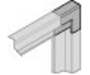 Cache d'angle à joint double HÜPPE, pour habillage mural EasyStyle, ES0206087, ES0206087, Colorazione: Specchiato