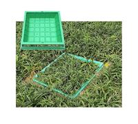 Cache decorativa in resina per fioriere, struttura e coperchio di facile manutenzione, perfetta per scuole, parchi e giardini (quadrata, 60 x 60 cm)