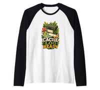 Cache Log Ready Mappa Bussola Percorso Maglia con Maniche Raglan