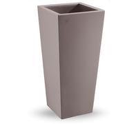 Cache pot quadrato in resina "Genesis" h. 70 cm.