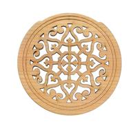 Cache Rosace De Guitare Copertura della buca della chitarra in legno Buca anti-ululato for acustica da 40/41 pollici