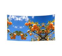 Cachi Bandiera da appendere con decorazione natalizia stampata - 177,8 x 88,9 cm - Festone per Natale, compleanno, festa, celebrazione, striscione