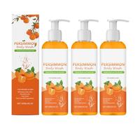 Cachi Body Wash, gel per la pulizia del cachi, pH del corpo umano, rinfrescante, deodorizzazione, profumo duraturo, adatto per uomini e donne (3)