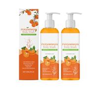 Cachi Body Wash, gel per la pulizia del cachi, pH del corpo umano, rinfrescante, deodorizzazione, profumo duraturo, adatto per uomini e donne (2)