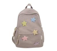 (Cachi) Zaino scolastico elegante con stella, pratico e versatile, grande capacitÃ , perfetto per la