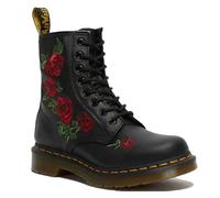 Cachorro 1 Paio Casual Stile Etnico Stivali Ricamati, Stivali in Pelle retrò All'aperto per L'uso Quotidiano, Costumi Cosplay Rinascimentali Accessorio per Uomo E Donna,Black Red,39
