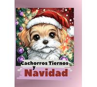 Cachorros tiernos y Navidad