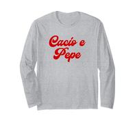 Cacio e Pepe Pasta Regali Spaghetti Cibo Italiano Regalo Divertente Maglia a Manica