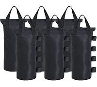 CACTIYE Sacchetti a baldacchino per tende a baldacchino pop-up, sacchi di sabbia, pesi per gambe per esterni istantanei, per tende a baldacchino, confezione da 4 (solo borse, sabbia non inclusa)