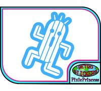 Cactuar Final Fantasy VII 7 J Adesivo Vinile Auto Poster PC Finestra Parete Game