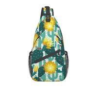 Cactus 02 Borsa a tracolla Cactus Zaino a tracolla carino Zaino da giorno Zaino casual Borsa da trekking Borsa zaino per piante