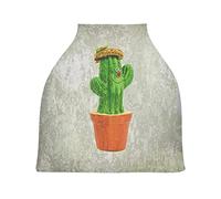 Cactus Abilitazione Auto per Bambini Passeggino Tettoia Copri Seggiolino Copertura Infermieristica per L'Allattamento Al Seno All-In-1 Morbido Traspirante Elastica Tettuccio