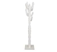Cactus bianco appendiabiti design particolare