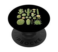 Cactus Cactus Succulente Cactus Cactus Botanico Rustico Vintage PopSockets PopGrip Adesivo