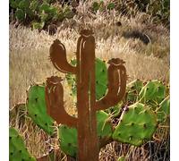Cactus decorativo, pianta a forma di cactus, scultura di cactus per