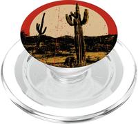 Cactus del deserto del sud-ovest PopSockets PopGrip per MagSafe