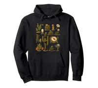 Cactus Desert Southwest Vintage Natura Grafica Felpa con Cappuccio