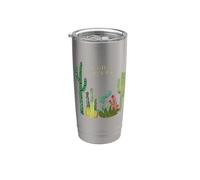 Cactus di Natale Feliz Navidad Bicchiere termico in acciaio inox doppia parete