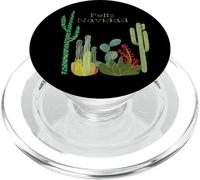 Cactus di Natale Feliz Navidad PopSockets PopGrip per MagSafe