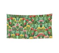 Cactus Floreale Bloom Party Banner Wall Banner Party Decor Poster Celebration 180x90cm Ognissanti Halloween