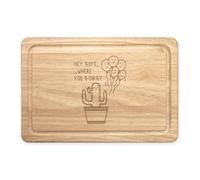 Cactus Hey Ragazzi Dove Are You Going Rettangolare Tagliere di Legno -