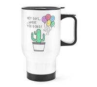 Cactus Hey Ragazzi Dove Are You Going Viaggio Tazza con Manico - Funny Termiche