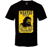 Cactus Jack Mick Foley Graphic Printed T Shirt for Fashion Tee Mens M Black Black M