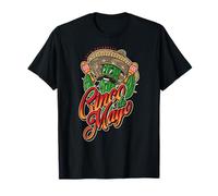 Cactus Messicano Sombrero Maglietta