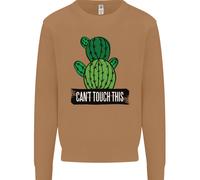 Cactus Non Può Toccare Questo Divertente Felpa Da Giardinaggio Uomo